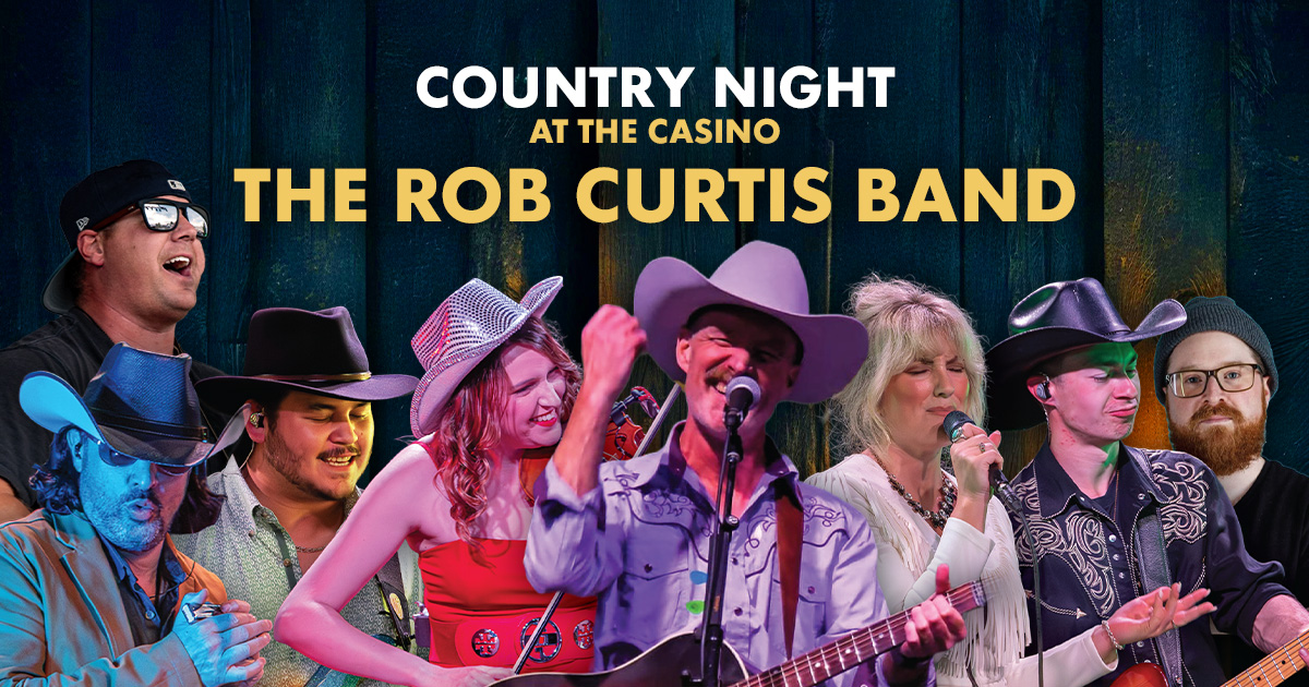 Casino Country Night with The Rob Curtis Band - Elements Casino Victoria