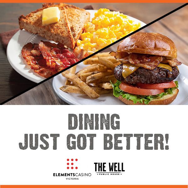 Dining Just Got Better - Elements Casino Victoria