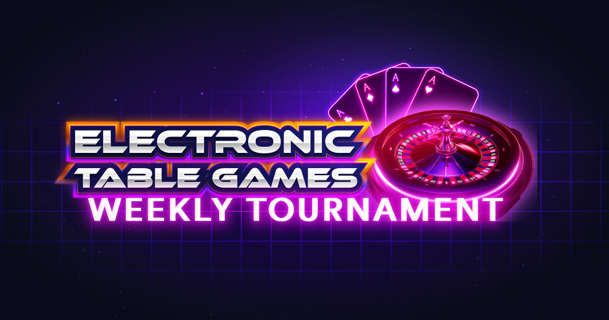 Electronic Table Games Weekly Roulette Tournament - Elements Casino Victoria