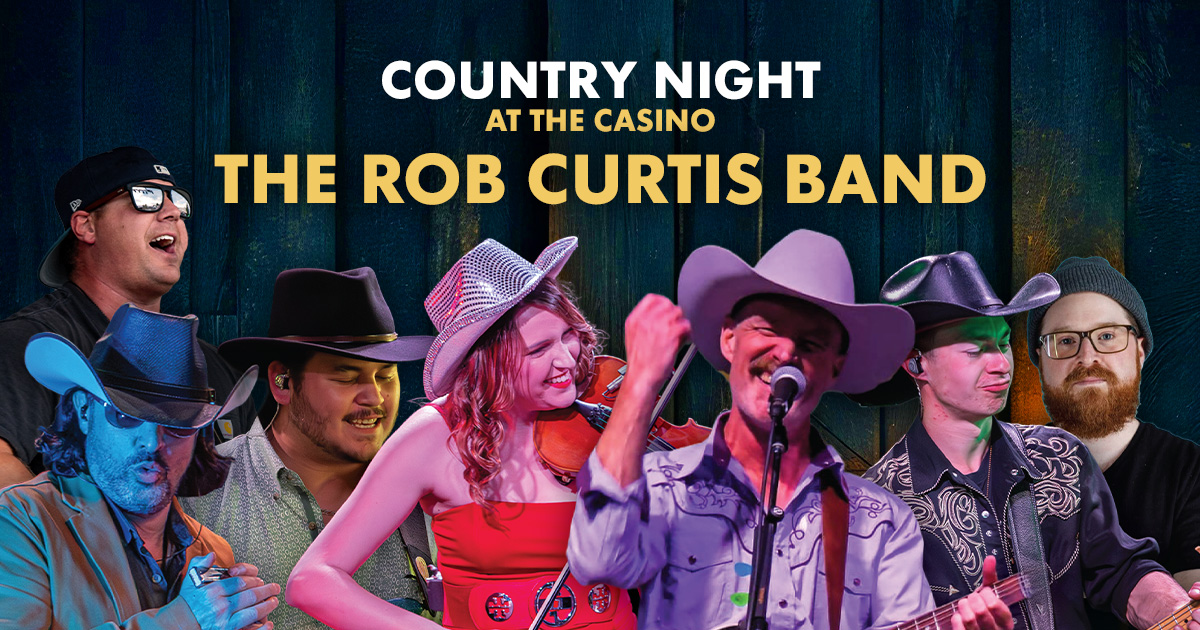 Casino Country Night with The Rob Curtis Band - Elements Casino Victoria